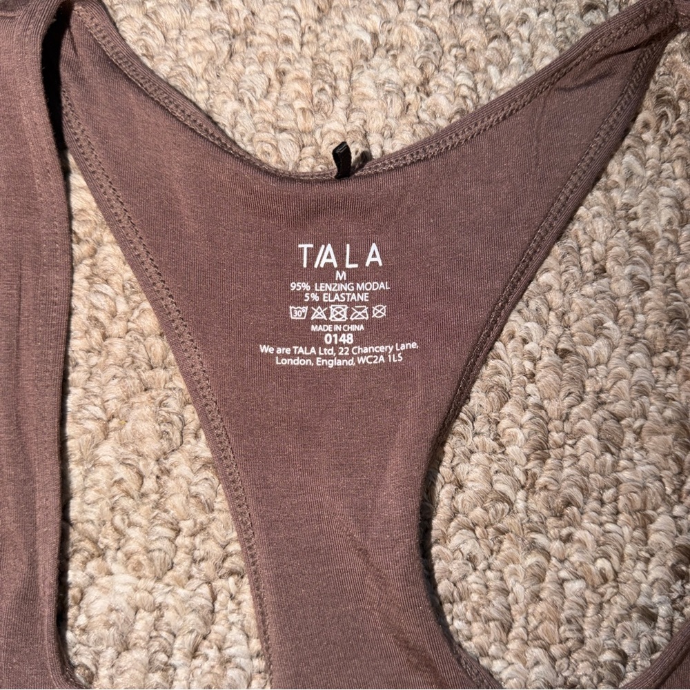 We Are Tala 365 Racerback Bodycon Maxi Dress in Mocha - Picture 10 of 11